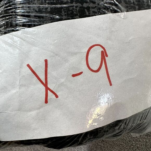 Terra SJ Apparel Blazer Jacket L Black Gray Button Up Mock Neck Office Casual - Picture 12 of 12